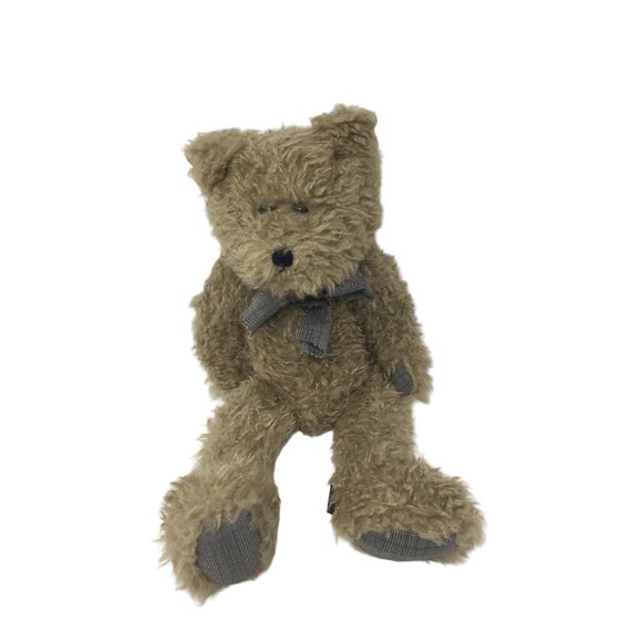 The Boyd Collection Stuffed Teddy Bear Wearing Bow- 17'' Tall - Picture 1 of 7